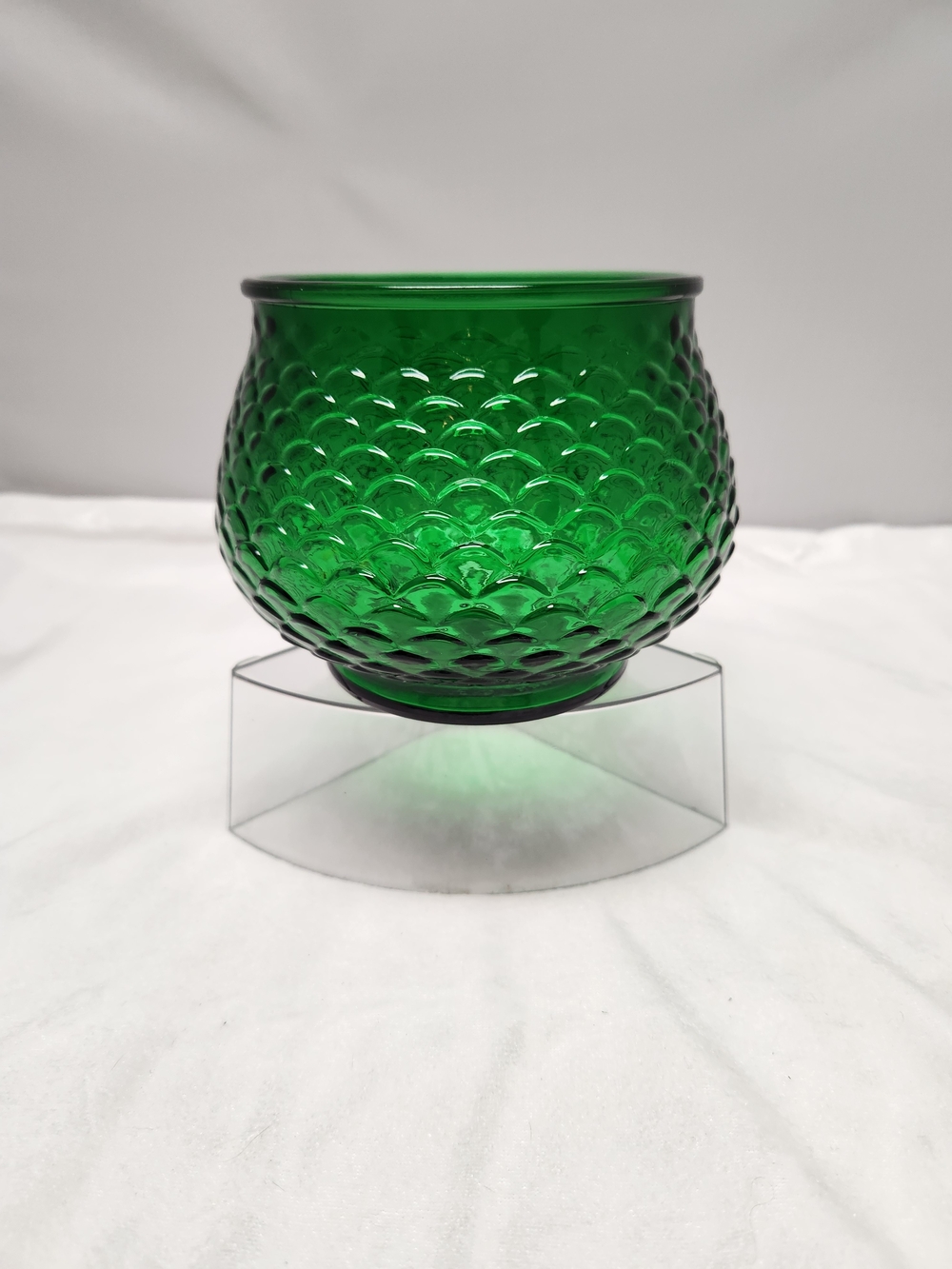 Green Mermaid Textured Glass Decorative Bowl - Home Art